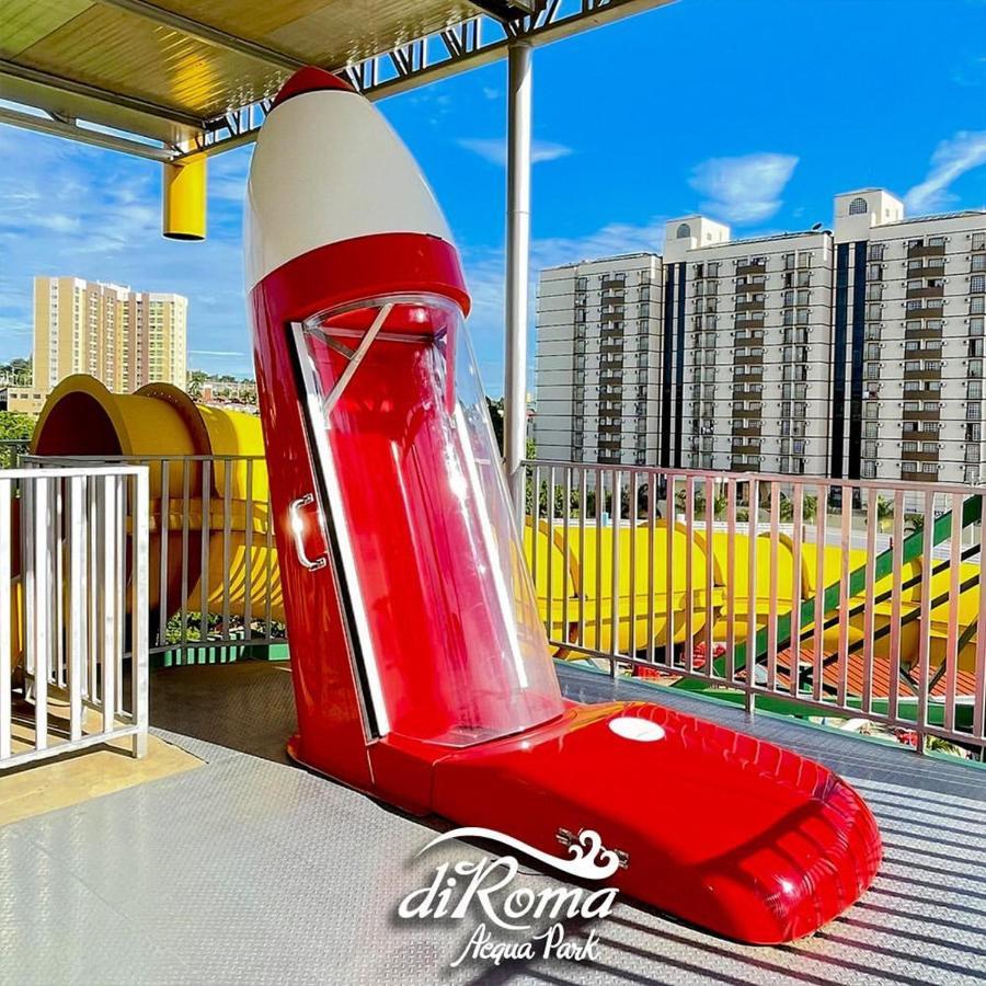 Caldas Novas - Piazza Diroma - Com Ingressos Do Acqua Park Todos Os Dias Kültér fotó